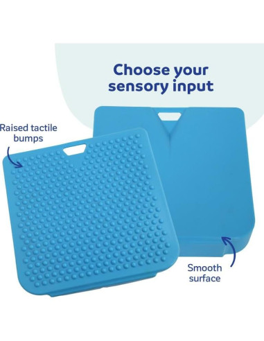 Cojín Inflable Lean N Learn Diversión y Función 33x33cm Azul