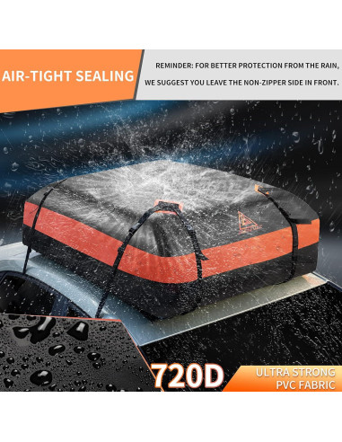 Bolsa de Carga para Techo de Auto JOJOY LUX 15 Pies Cúbicos