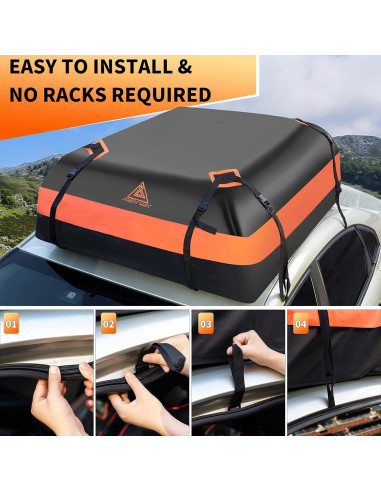 Bolsa de Carga para Techo de Auto JOJOY LUX 15 Pies Cúbicos