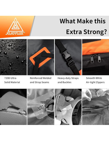 Bolsa de Carga para Techo de Auto JOJOY LUX 15 Pies Cúbicos