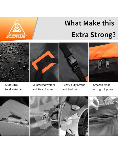 Bolsa de Carga para Techo de Auto JOJOY LUX 15 Pies Cúbicos