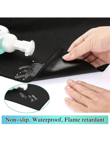 Alfombrilla Protectora para Parrilla UBeesize 91x76 cm Ignífuga