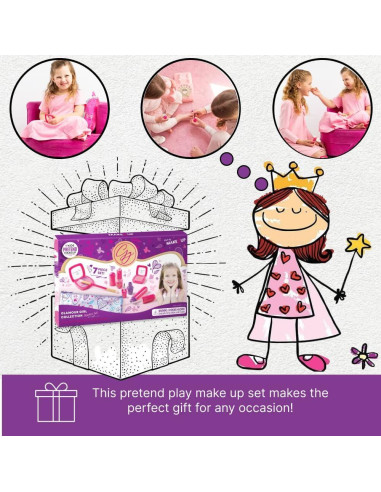 Kit de Maquillaje de Juego para Niñas Make-it-Up - 12 Piezas