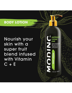 Loción Corporal Vegana MODINC Lima Caviar 325g Antioxidantes 2