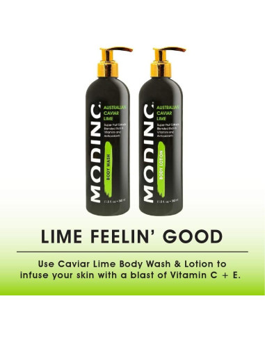 Loción Corporal Vegana MODINC Lima Caviar 325g Antioxidantes
