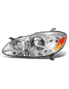 Lámpara de Faro Halógeno Auto Dynasty Izquierdo Toyota Corolla 2003-2008
