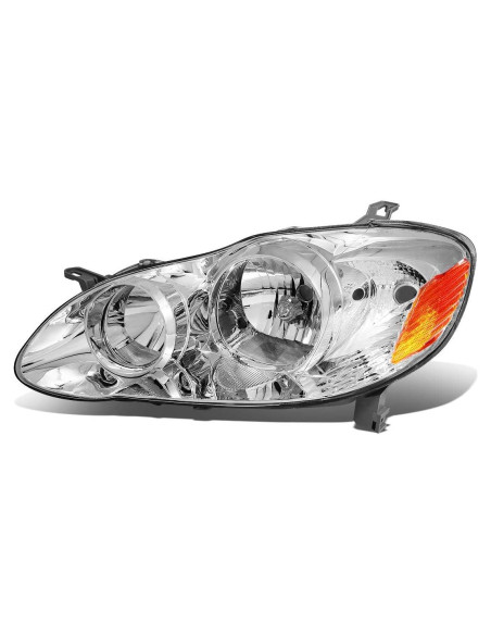 Lámpara de Faro Halógeno Auto Dynasty Izquierdo Toyota Corolla 2003-2008