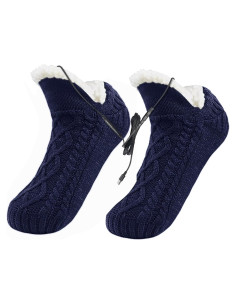 Calcetines Térmicos Eléctricos Beisto USB para Hombres y Mujeres