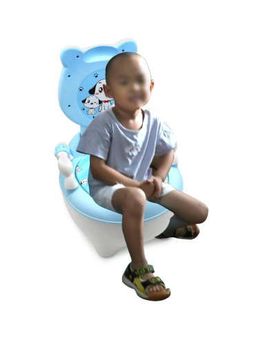 Asiento de Entrenamiento para Baño XKMT Oso Azul Ergonomico