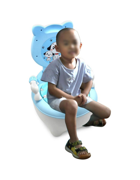 Asiento de Entrenamiento para Baño XKMT Oso Azul Ergonomico