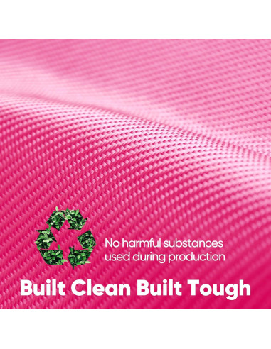 Carpa Plegable Quictent 10x10 Rosa Alta Resistencia 600D