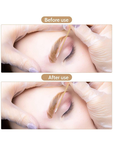 200 Hisopos de Algodón Punta Fina DZ5300 para Maquillaje