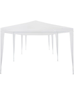 Carpa de Fiesta Blanca vidaXL 2.99x8.99m Resistente al Agua y UV 2