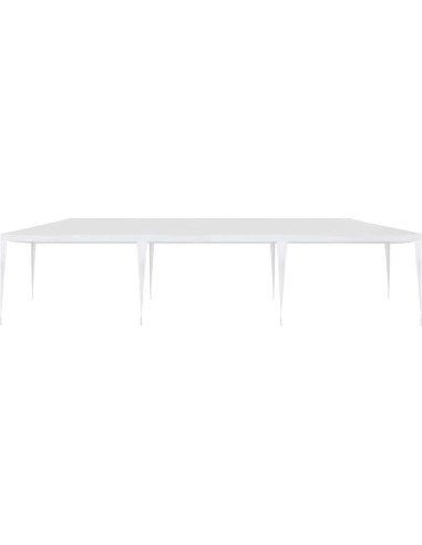 Carpa de Fiesta Blanca vidaXL 2.99x8.99m Resistente al Agua y UV