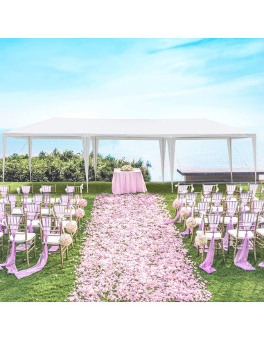 Carpa Plegable Impermeable Myoihomora 10x3m para Eventos