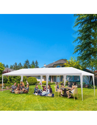 Carpa Plegable Impermeable Myoihomora 10x3m para Eventos