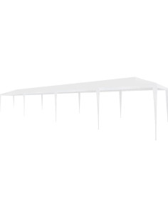 Carpa Blanca para Fiestas vidaXL 2.99m x 10.06m Resistente 2