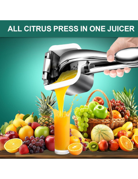 Exprimidor de Cítricos Manual TaiPal 550ml Acero Inoxidable