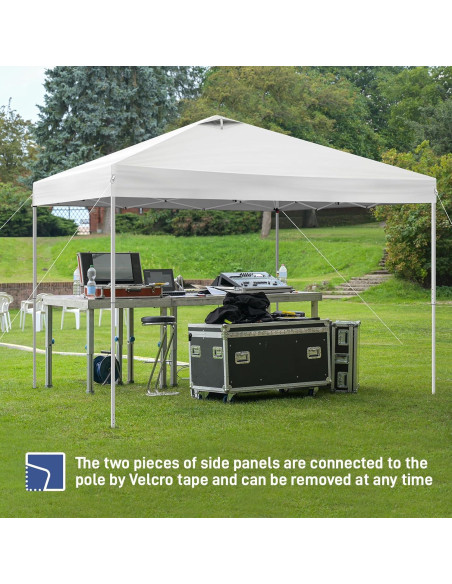 Carpa Plegable Bonnlo 3.05m x 3.05m Impermeable con 2 Paredes