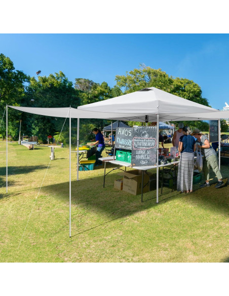 Carpa Plegable Bonnlo 3.05m x 3.05m Impermeable con 2 Paredes