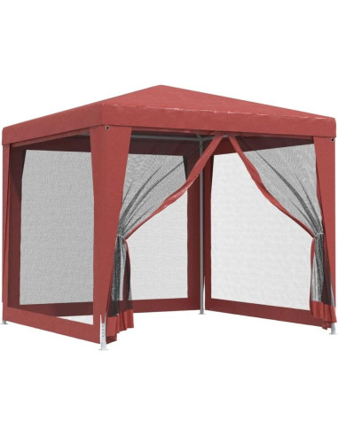 Carpa de Fiesta ANYCHOLE 250x250cm con 4 Paredes de Malla