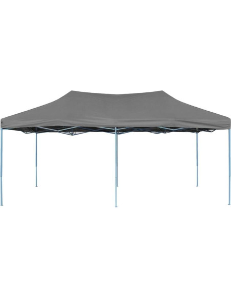 Carpa Plegable YELWHI 2.34x3.00m Antracita Resistente UV y Agua