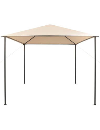 Gazebo Pabellón MINERWALL 3x3m Beige Resistente al Agua