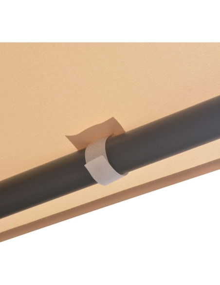 Gazebo Pabellón MINERWALL 3x3m Beige Resistente al Agua