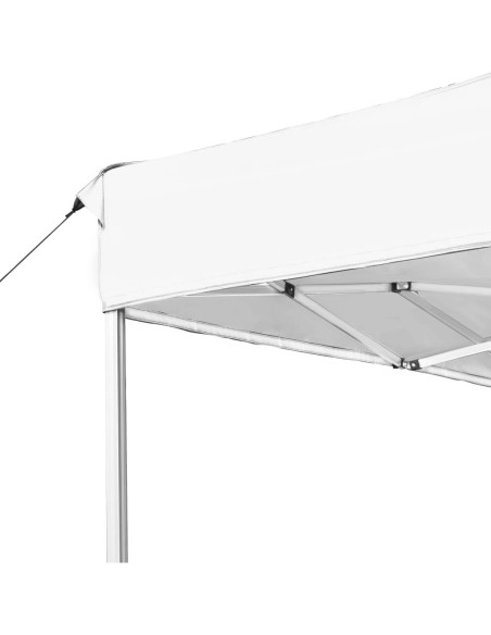 Carpa de Fiesta Plegable ANYCHOLE 4.3x3.0m Blanca Resistente