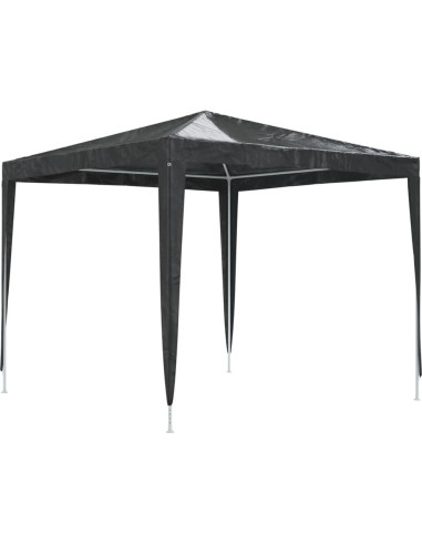 Carpa Plegable YELWHI 2.5x2.5m Antracita Resistente UV