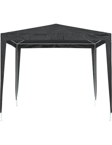 Carpa Plegable YELWHI 2.5x2.5m Antracita Resistente UV