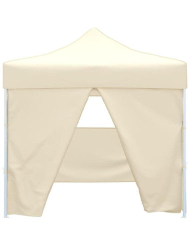 Carpa Plegable QINXIXINAIXI 3x3m Color Crema con 4 Paredes