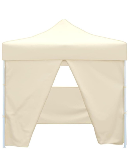 Carpa Plegable QINXIXINAIXI 3x3m Color Crema con 4 Paredes