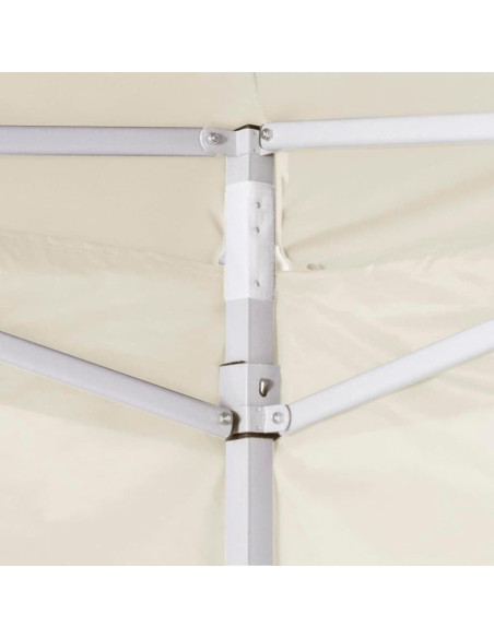 Carpa Plegable QINXIXINAIXI 3x3m Color Crema con 4 Paredes