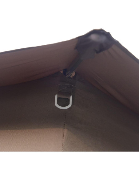 Gazebo Plegable Hexagonal AnhuaUSA 4.06x4.06m con Malla