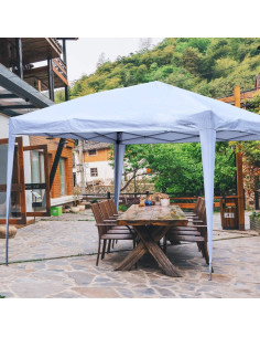 Carpa Canopy GDY 3.05m x 3.05m Resistente al Agua con Paredes 2