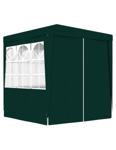 Carpa Profesional para Fiestas ANYCHOLE 2x2m Verde con Paredes