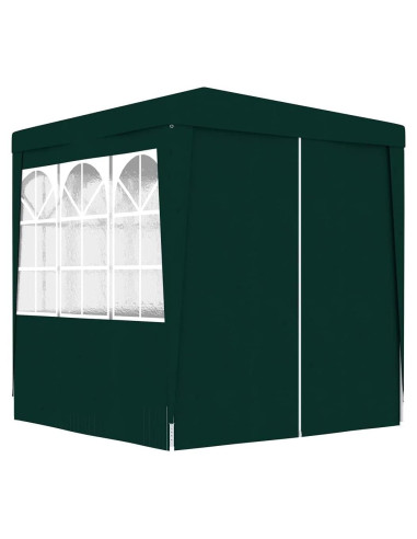 Carpa Profesional para Fiestas ANYCHOLE 2x2m Verde con Paredes