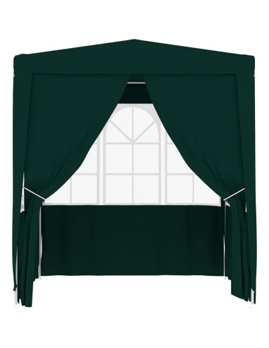 Carpa Profesional para Fiestas ANYCHOLE 2x2m Verde con Paredes