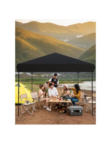 Carpa Plegable 3x3m OUTGOODS con 4 Paredes Laterales Removibles