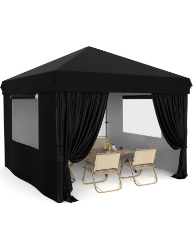 Carpa Plegable 3x3m OUTGOODS con 4 Paredes Laterales Removibles