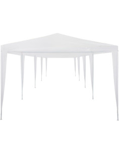 Carpa de Fiesta KCCKOM 3x12m PE Blanca Resistente UV 2
