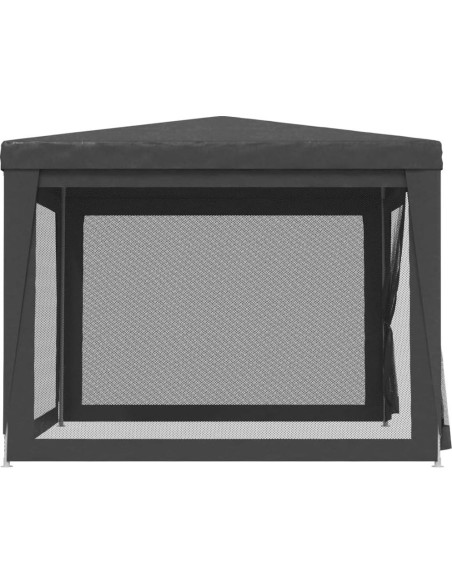 Carpa de Fiesta 3x3m EVERSTRO con 4 Paredes de Malla