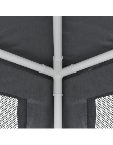 Carpa de Fiesta 3x3m EVERSTRO con 4 Paredes de Malla