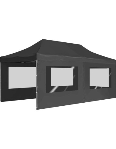Carpa de Fiesta Plegable GROSERY 5.7x3.0m Antracita