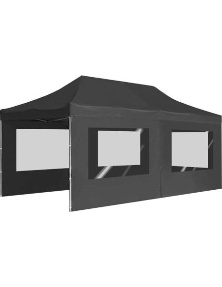 Carpa de Fiesta Plegable GROSERY 5.7x3.0m Antracita