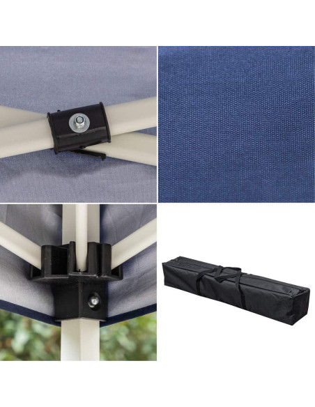 Carpa Plegable Impermeable Teekland 3x3m para Eventos