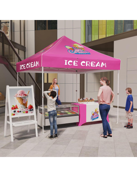 Carpa Publicitaria Personalizada EAGLE PEAK 3x3m con Logo