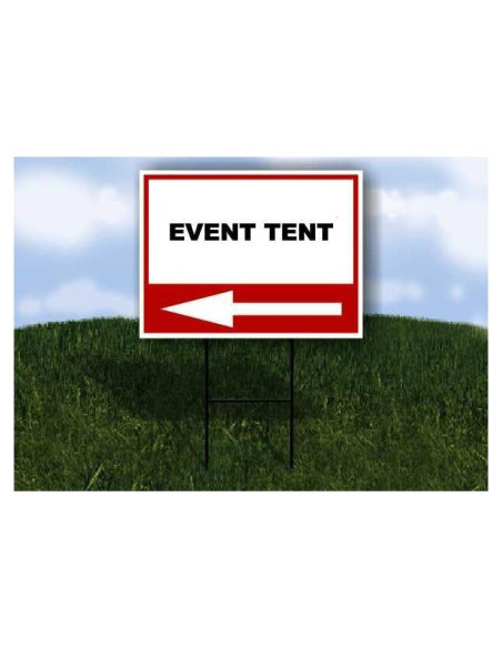 Señal de Jardín Work House Flecha Izquierda 45x60 cm