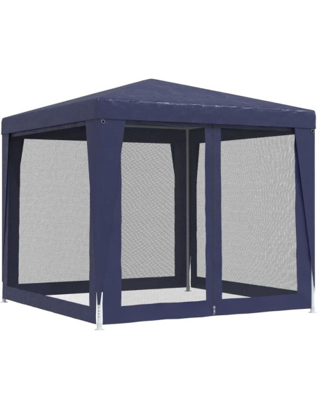 Carpa de Fiesta KCCKOM 250x250 cm con 4 Paredes de Malla